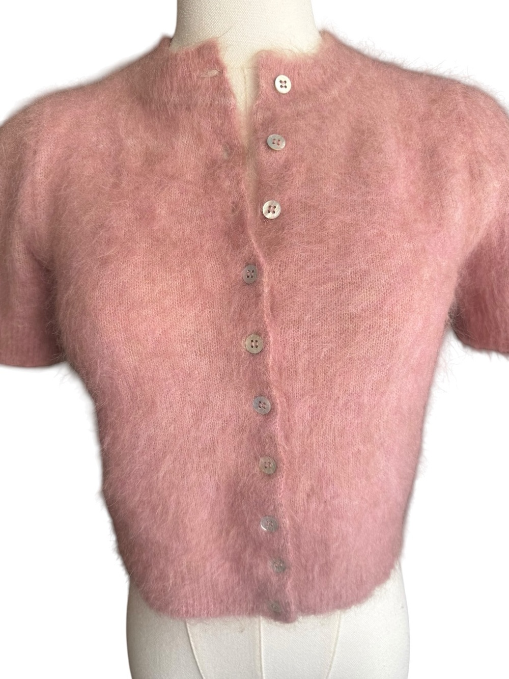 Rouje ABELINA Cardigan in Pale Pink FR: 36 US: 4 - Picture 6 of 13